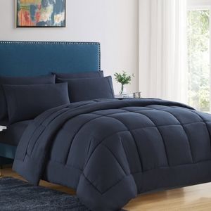 SWEET HOME COLLECTION Down Alternative 7-Pc. Queen Comforter Set